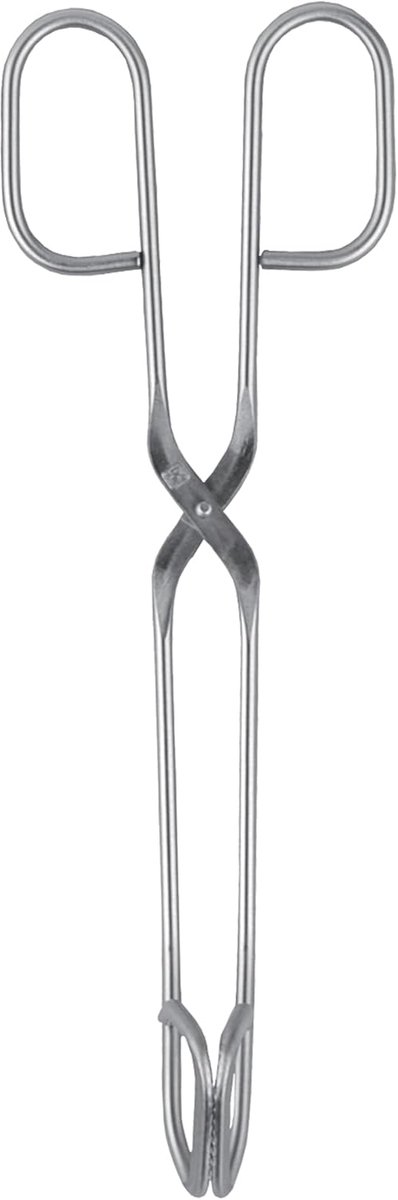 triangle 50 470 24 01 Küchenzange 24 cm Grillzange professionelle Qualität für die Gastromomie aus dickem Edelstahl stabile Würstchenzange