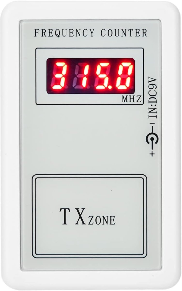 Fob Signaal Controle 433Mhz Draadloze Meter Draagbare Handheld Teller, Multi Testers,250 450 MHZ Handheld Digitale Frequentie Meter Teller Draadloze Afstandsbediening Tester