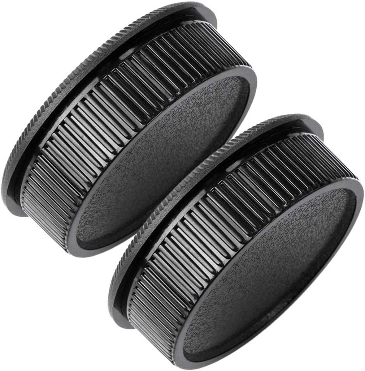 Vervangingsset voor bodycap en lensafdekking voor M42 42mm lenzen en camera's, 2 sets