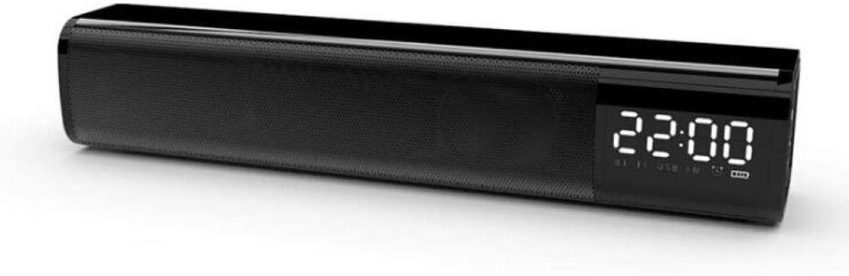 SnelShoppen - Draadloze Bluetooth Speaker 20W Soundbar - Compacte Home Theater Geluidskolom met Super Bass - Ideaal voor Feest, Camping en Gaming