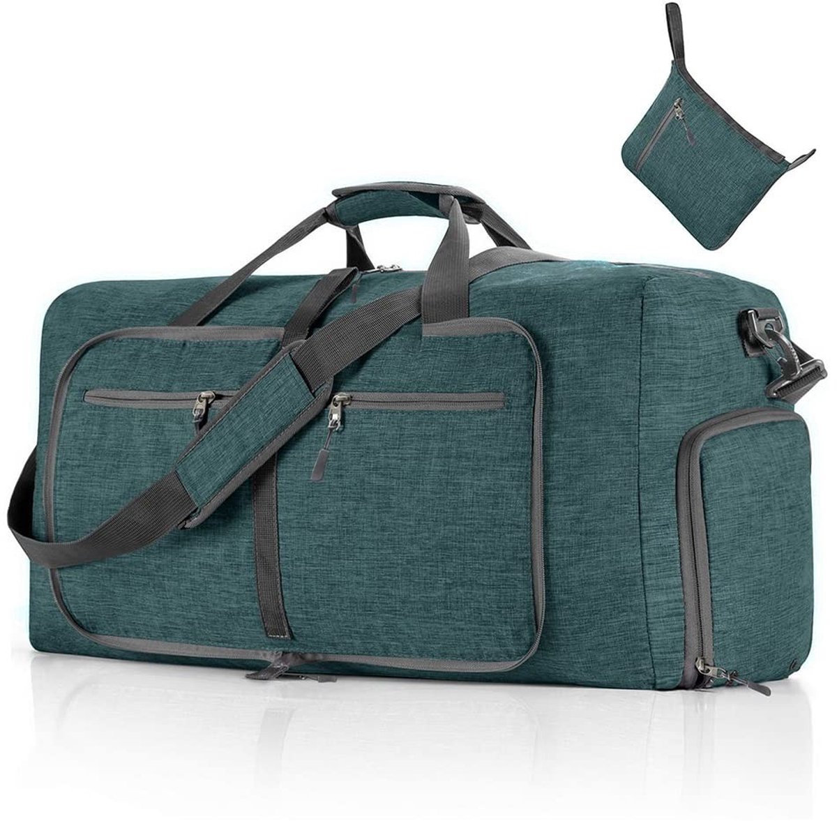 Omgoods - Travel Bag voor mannen en vrouwen - Opvouwbare sporttas met schoencompartiment