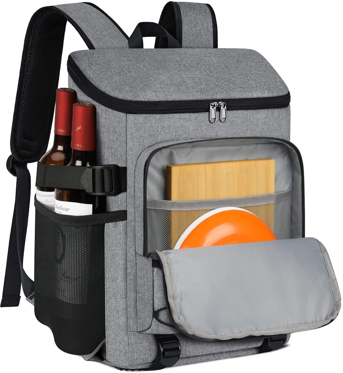 Omgoods - Waterproof Koeltas Rugzak - 30L, Grote Geïsoleerde Cooler Bag voor Outdoor Activiteiten