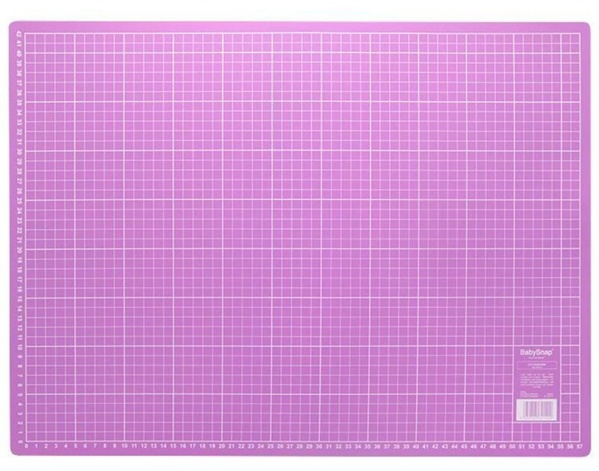 Babysnap Snijmat 60x45cm rose