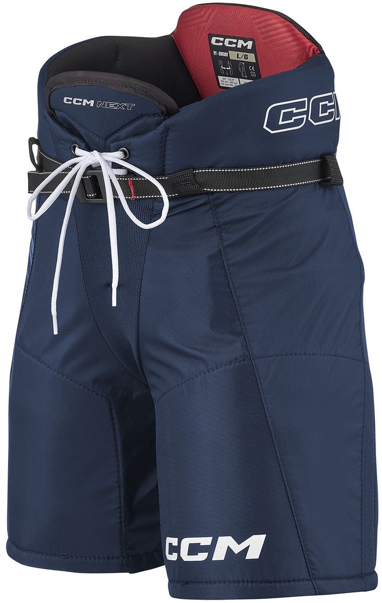 CCM Next 26 IJshockeybroek - Youth - Navy - Maat M - PE Bescherming - Lichtgewicht