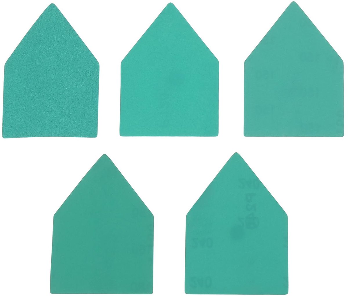 Omgoods - 50 Stuks Pentagon Schuurpapier 3.5 Inch voor Milwaukee M12 Sanders