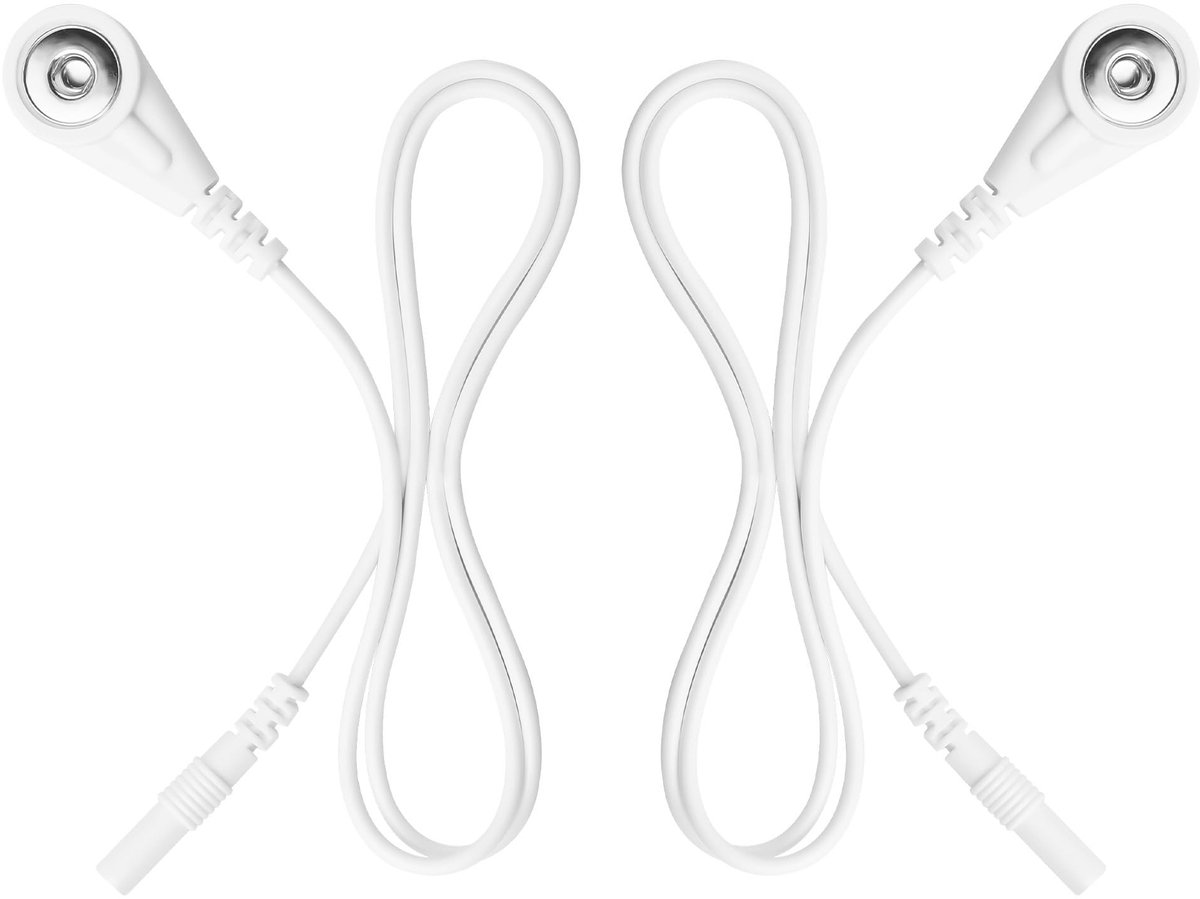 Omgoods - TENS Vervangende Electrode Kabels met 3.5mm en 2mm Connector