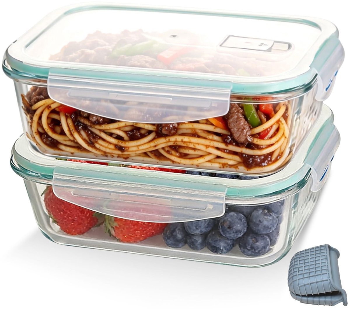 Omgoods - Transparante Glazen Deksel voor Air Fryer met Borosilicaatglas