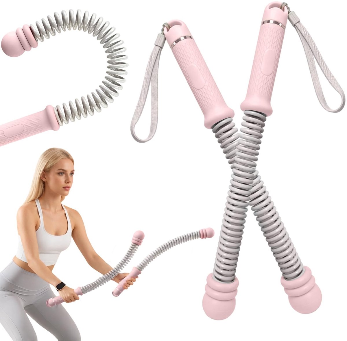 Omgoods - Draadloze Battle Ropes voor Krachttraining