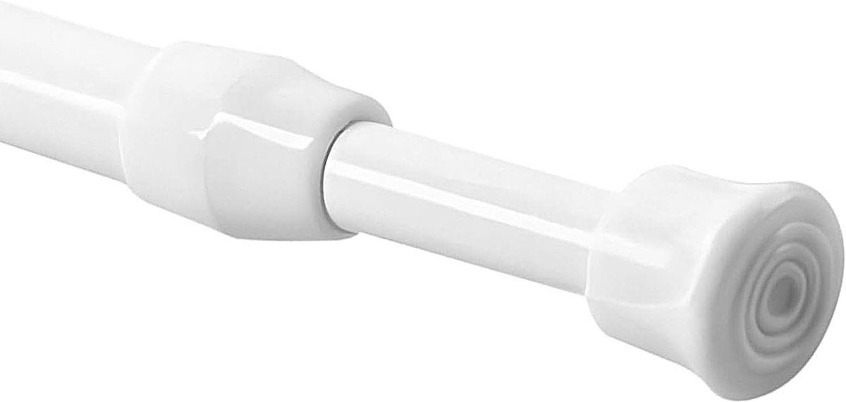 SnelShoppen - Telescoopstang 30-50 cm - Verstelbare Gordijnroede zonder Boren - Douchestang, Kledingstang voor Raam, Kledingkast en Badkamer (Diameter