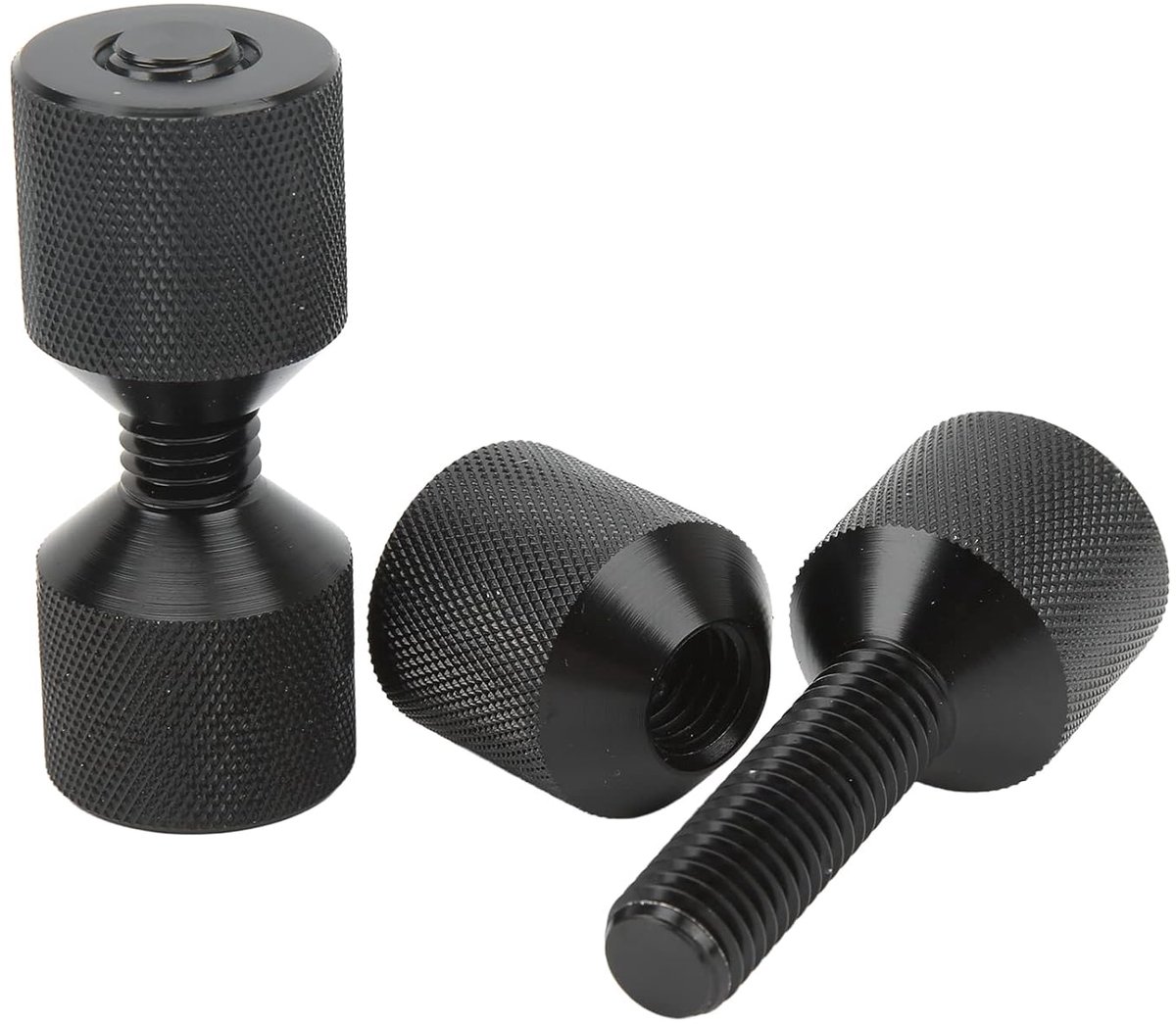 SnelShoppen - 2 Stuks Twee-Gat Pinset, Aluminium 2 Gat Pijp Flens Aligners Verbinding Alignement Pin, Professionele Kwaliteit, Geschikt voor Auto Onde