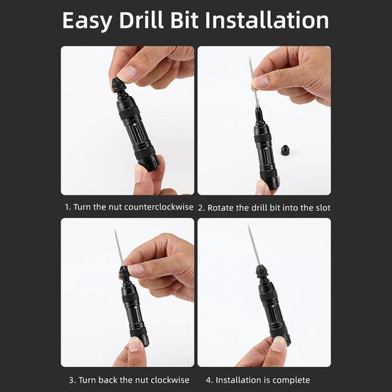 Fiets Bandreparatieset - Tubeless Reparatie Kit - Lekke Band Herstellen - Aluminium Opbergbus - 95x2x2 cm - Zwart van fiets — afbeelding 3