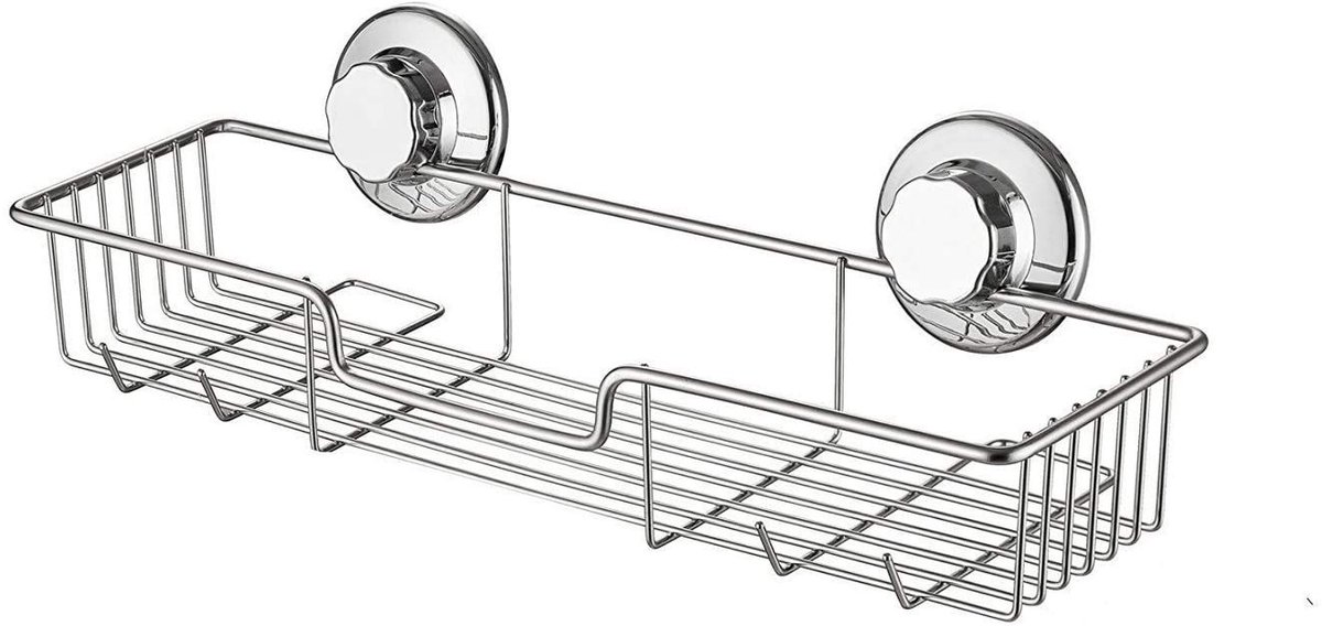 Omgoods - Multifuntionele Organizer voor Badkamer en Keuken met Zuignap