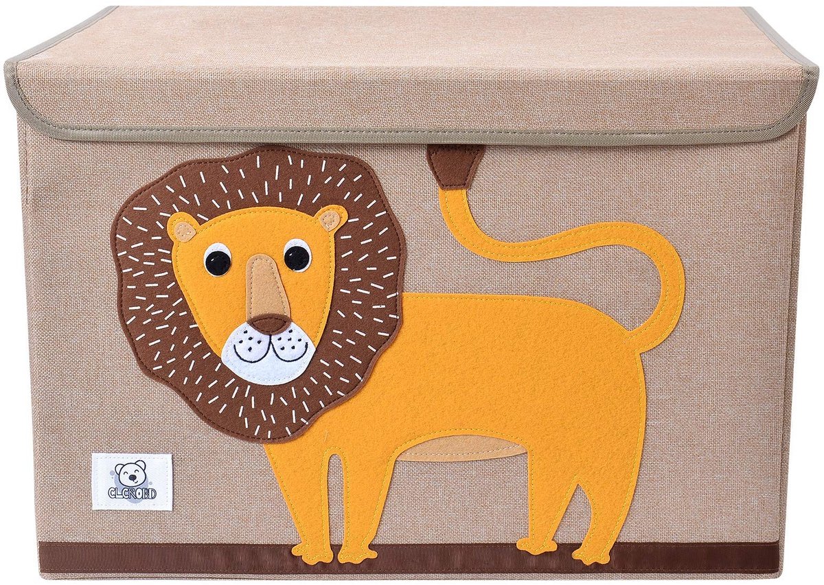 Omgoods - Vouwbare Grote Speelgoeddoos voor Kinderen met Deksels