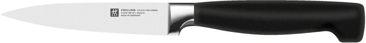Omgoods - Spick en Garneermes 10 cm van Roestvrij Staal met Ergonomische Handgreep