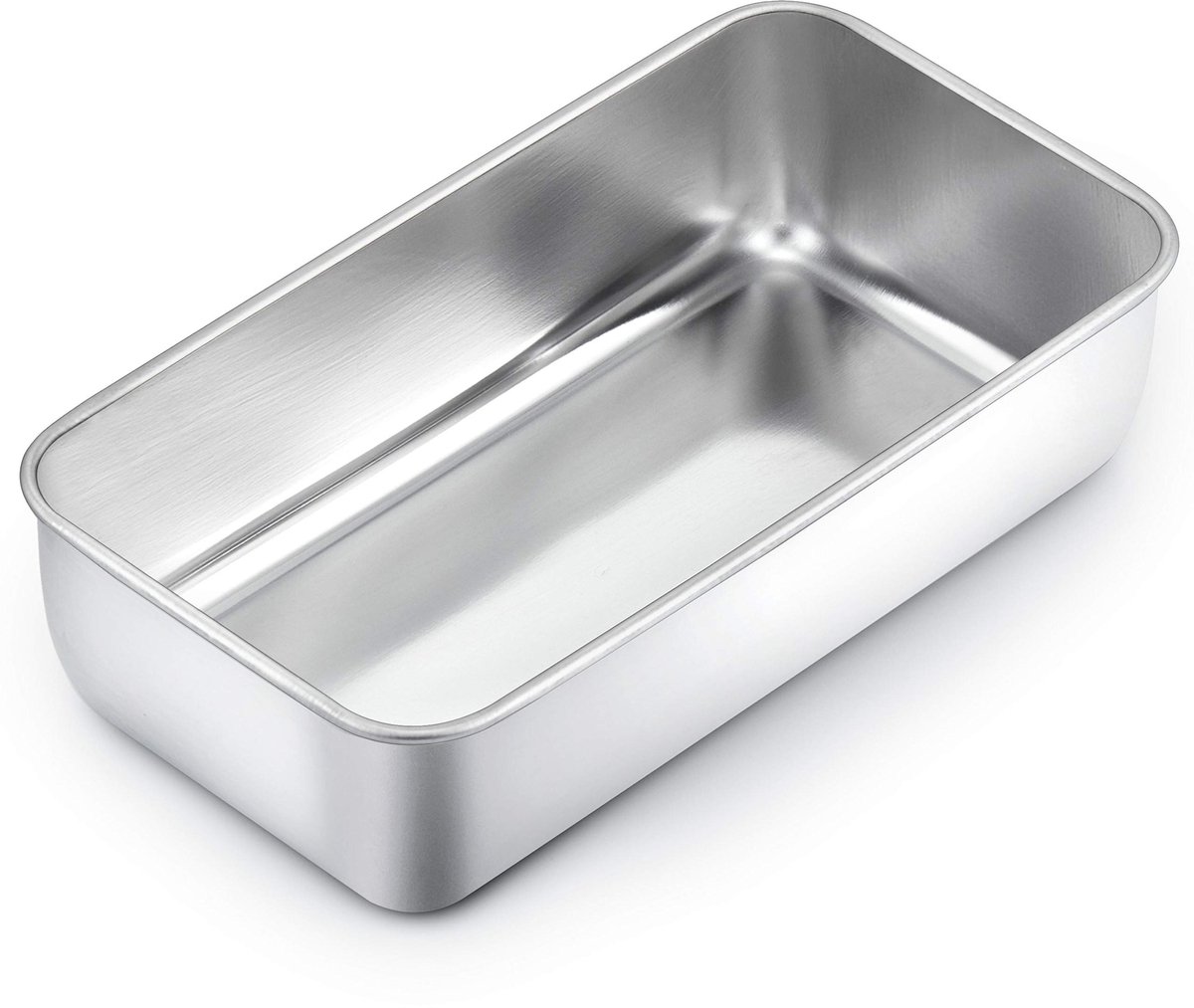 Omgoods - RVS Rectangular Bakvorm voor Brood en Cake, 23,5 cm