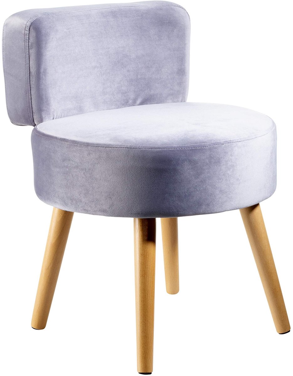 Omgoods - Comfortabele Ergonomische Fauteuil met Houten Poten