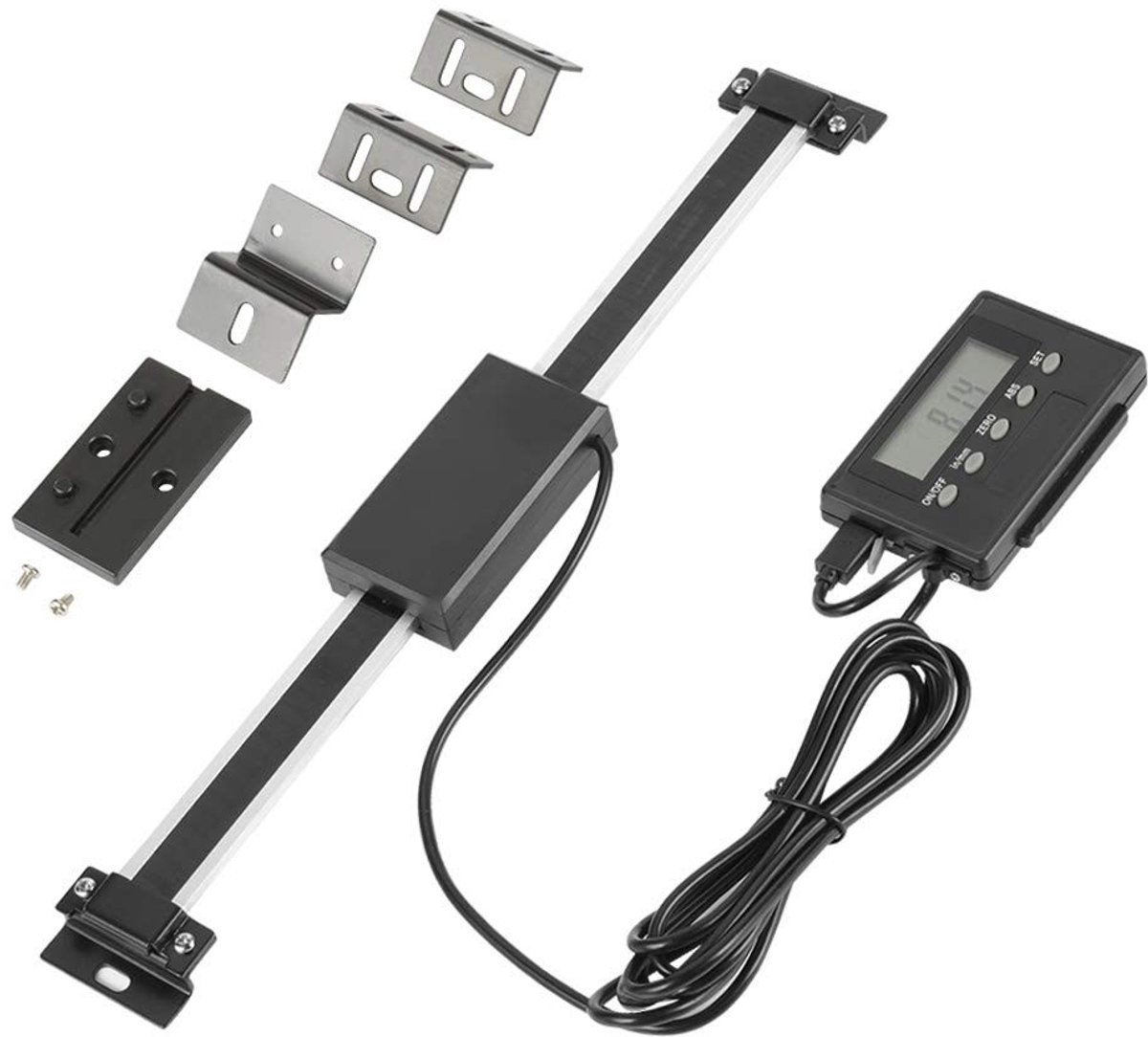 Omgoods - Digitale Draaibare Precisie Meetlat met LCD Display