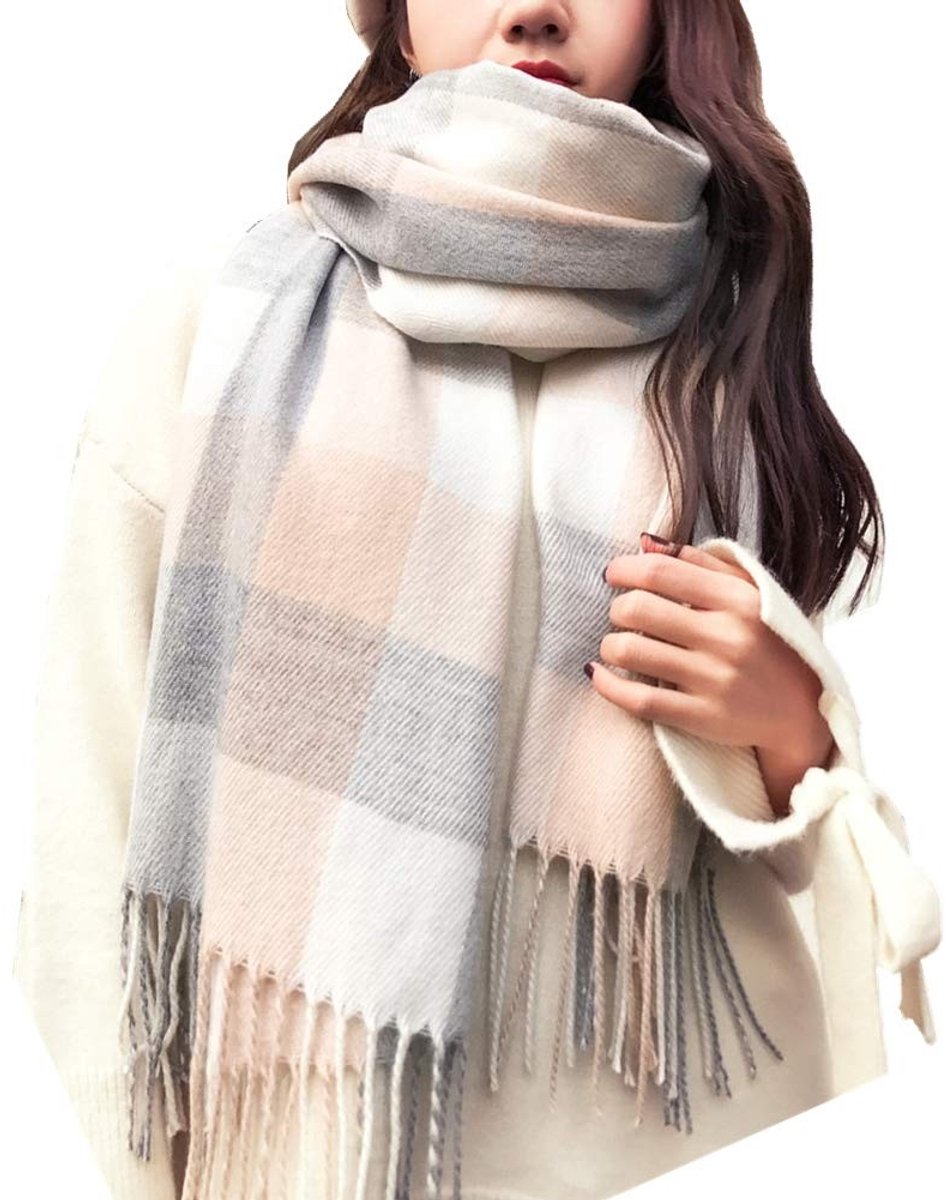 Omgoods - Mode Sjaal en Plaid voor Dames in Diverse Kleuren