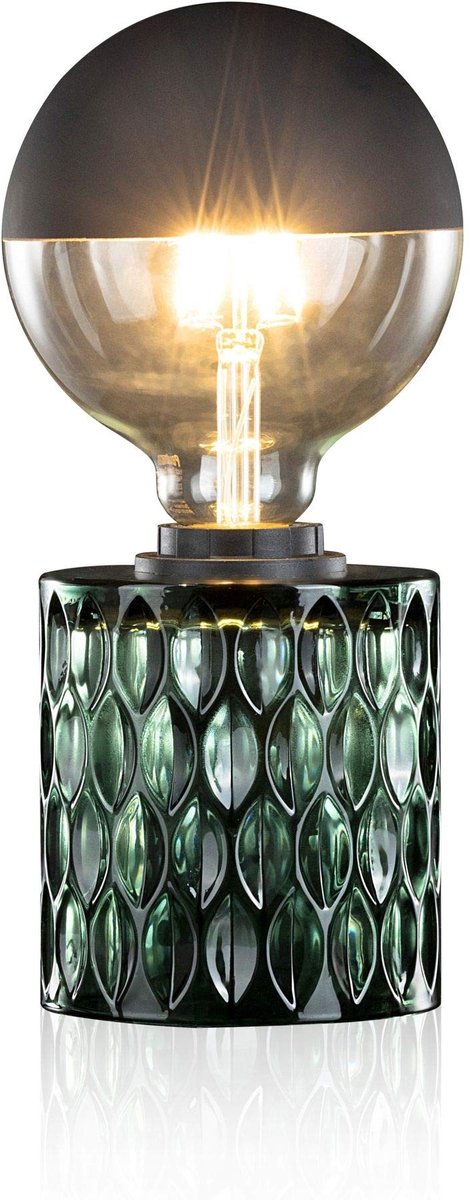 Omgoods - Tafellamp met Kristallen Look voor E27 Lampen