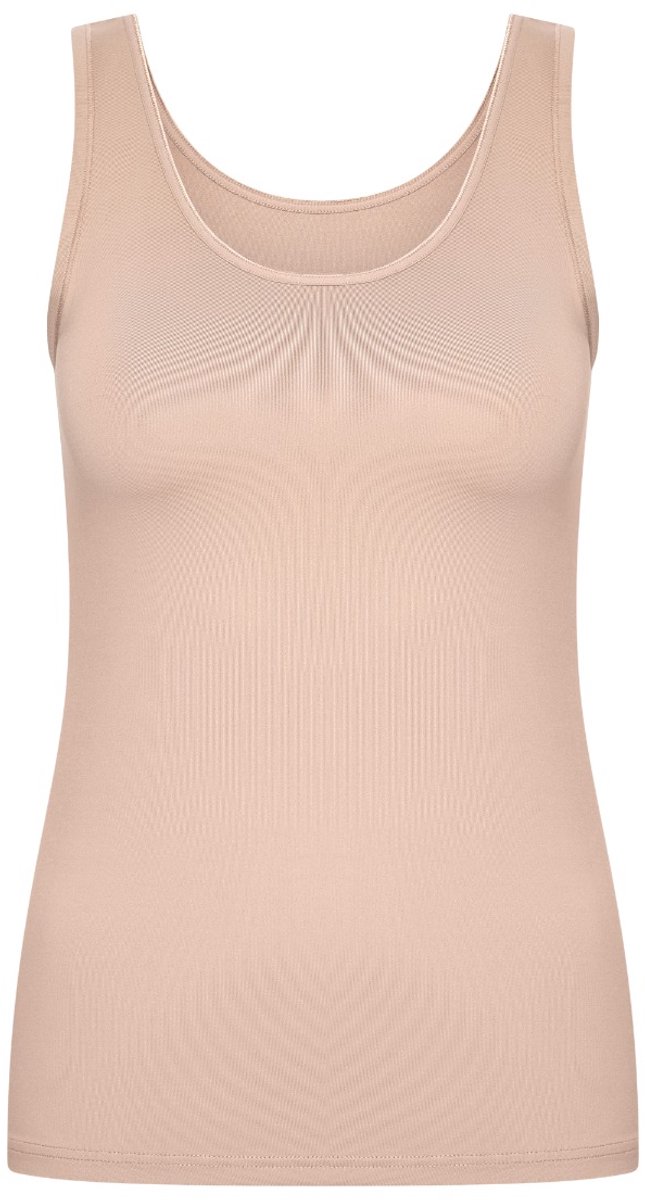 RJ Pure Color Dames Hemd Caffè Latte XXL