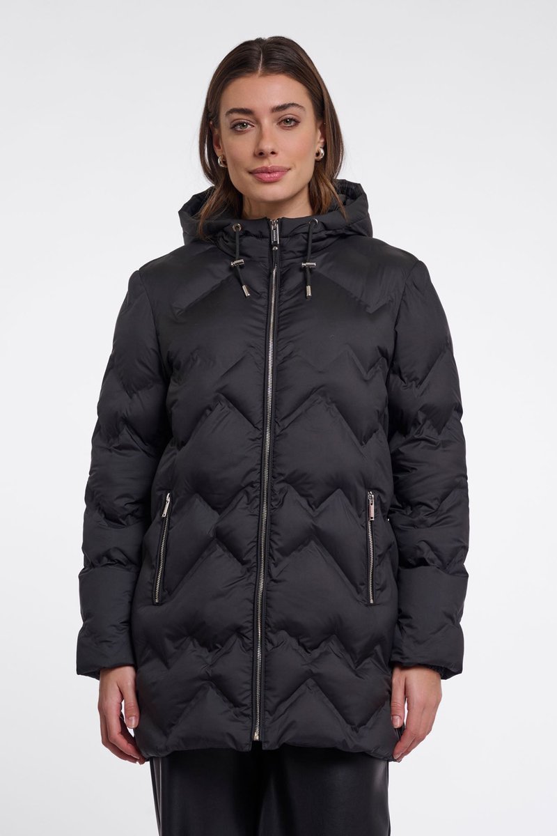 Rino & Pelle Jassen - Marcelle coat - Zwart
