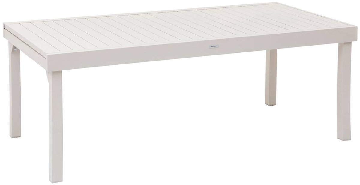 Uitschuifbare tuintafel voor 12 personen PIAZZA