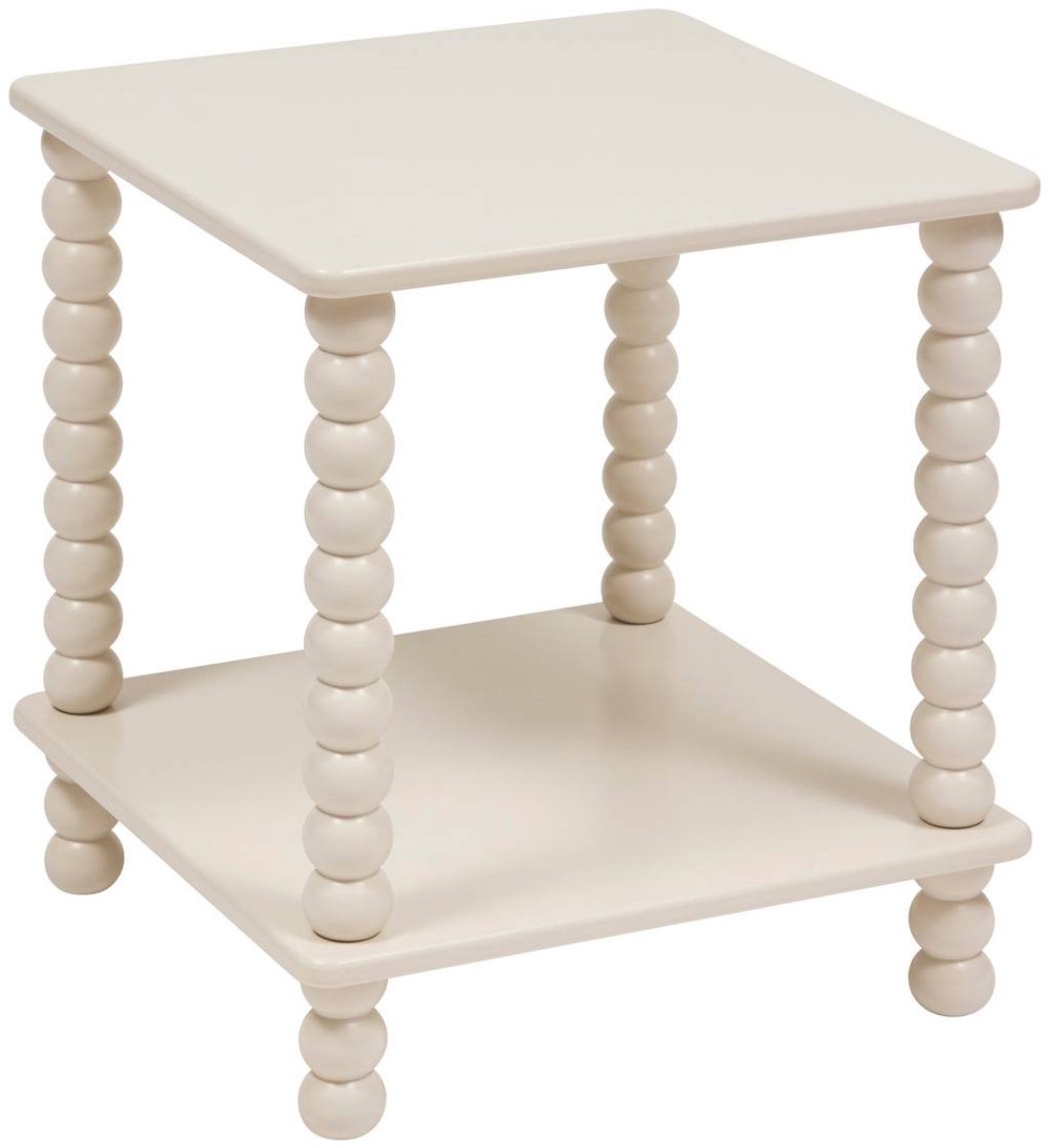 Atmosphera Chamlo Salontafel - 40x40x45cm - Beige