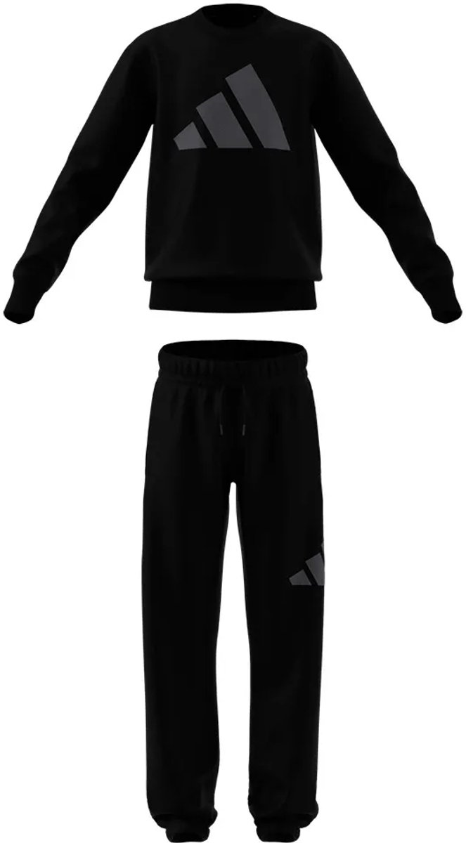Adidas Essentials Jogger Set 11-12 Years Kinderen Zwart