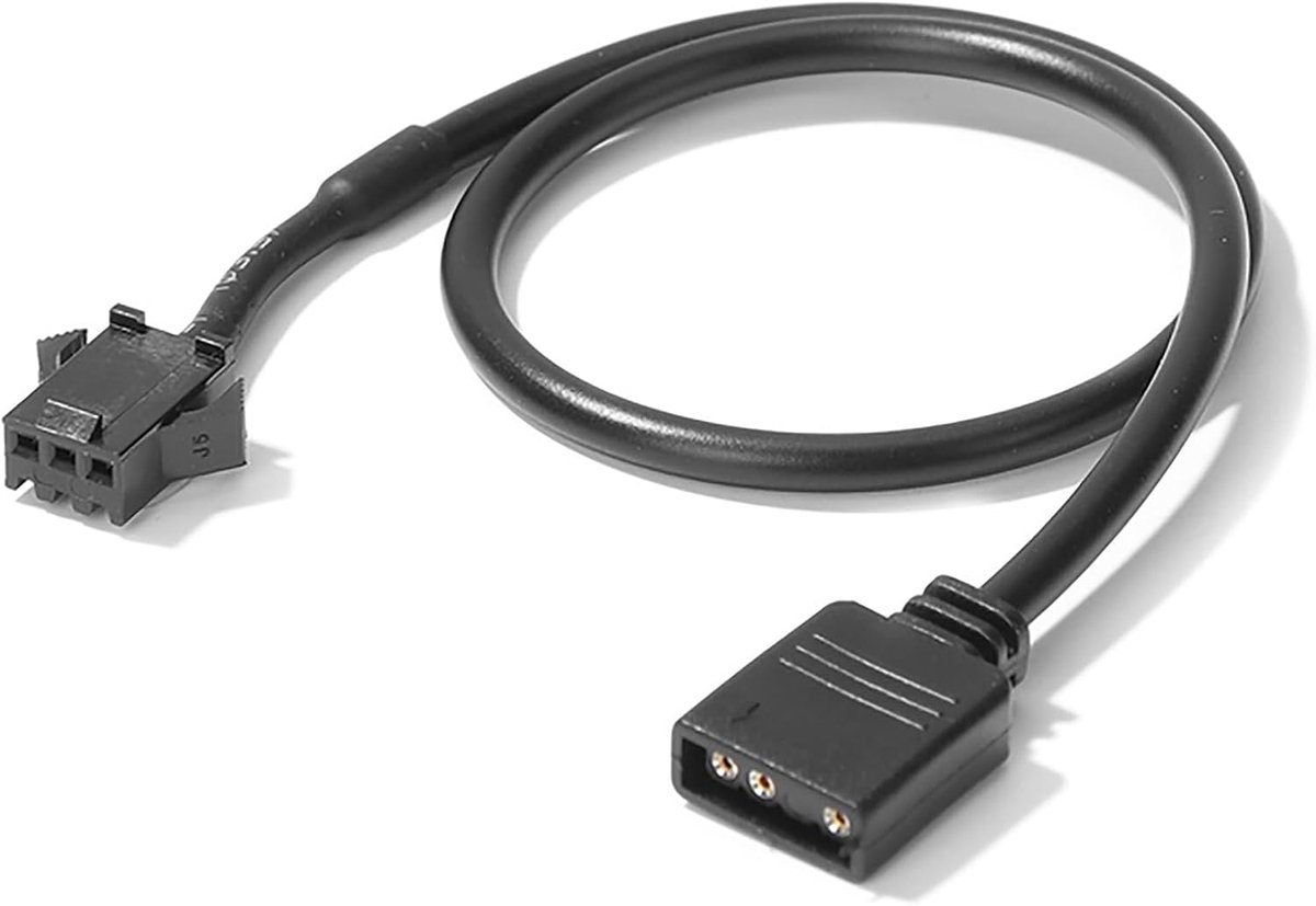 30cm Motherboard RGB Adapter Conversion Cable 5V 3Pin/12V 4Pin RGB Led Strip Light for PC Computer LED Light Strip Line - ShopVlot