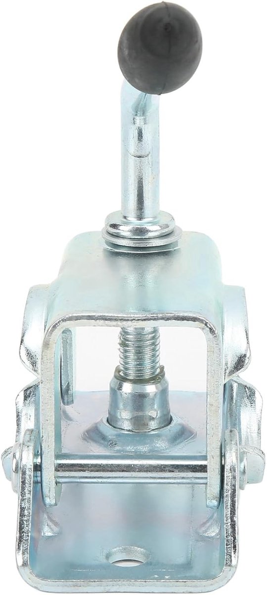 SnelShoppen - Trailer Jack Wheel Split Clamp Steunmontage voor 48mm/1.89 Inch Buismateriaal - Roestvrij, Sterk, Ideaal voor Trailer Ondersteuning