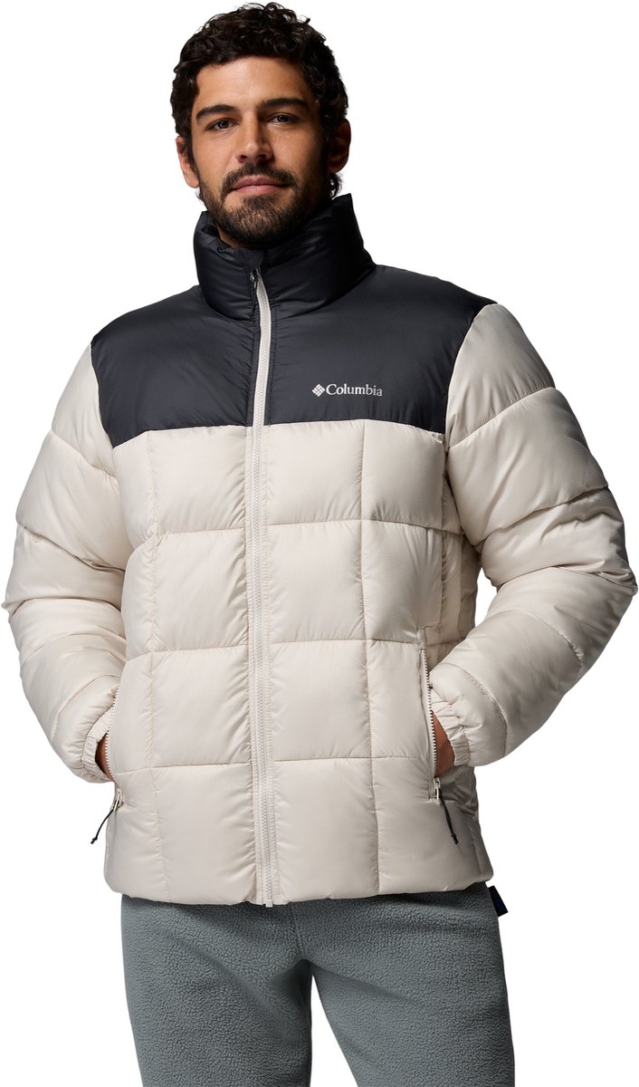 Columbia Puffect™ IV Jacket Heren Outdoorjas Dark Stone / Shark