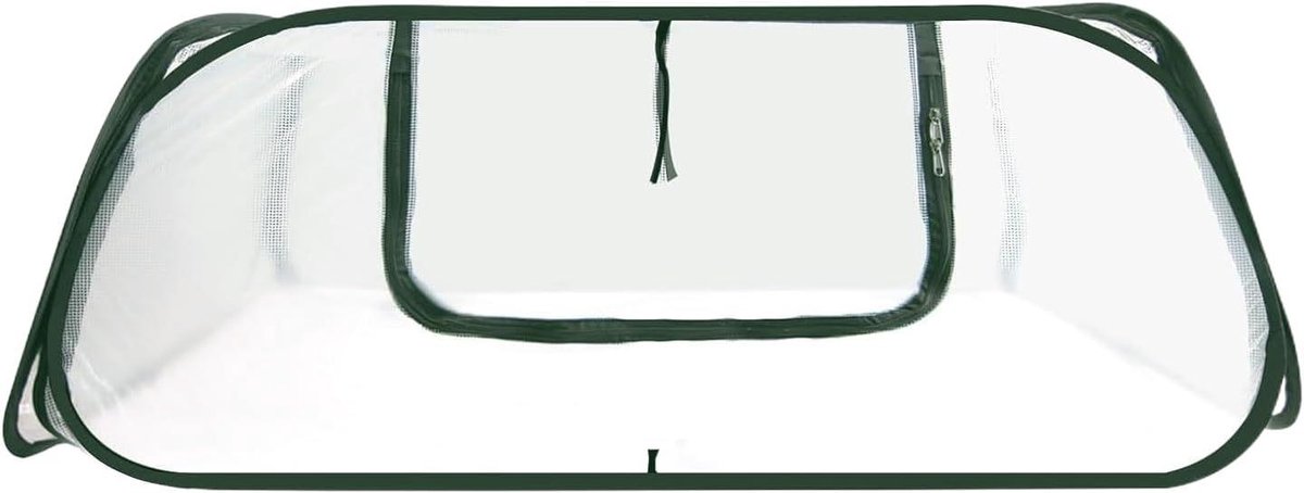 Kleine Kas - Draagbare Kweekkas - Planten Beschermen - Vorstbescherming - 115x55x45 cm - Groen