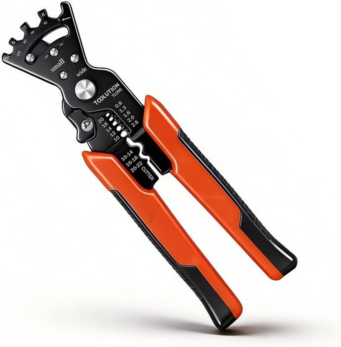 Striptang - Draadstripper - Kabels Strippen - 8 Inch - 1 stuk - Zilver