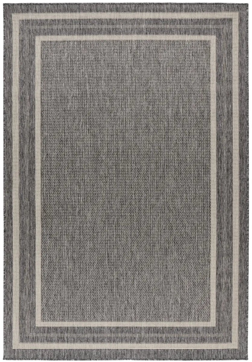 Dutch XXL Sisal Vloerkleed | Tapijt | Casa | Kader | Zilver | 60x110 cm