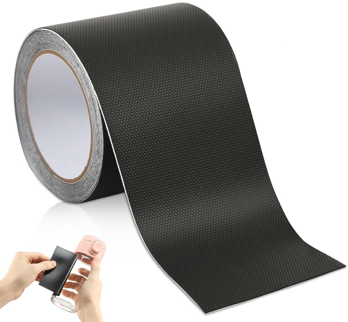 Niet-slip grip tape 10 cm x 5 m voor diverse oppervlakken, ideaal voor veiligheid en stabiliteit