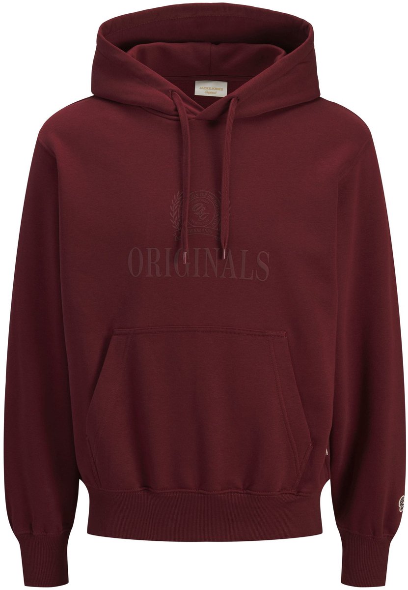 Jack & Jones Plus Hoodie Plus Size Tekst Hoodie
