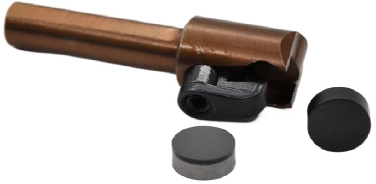 Cilinder-inzetstukken Draaiplaat - Diamant 12 mm