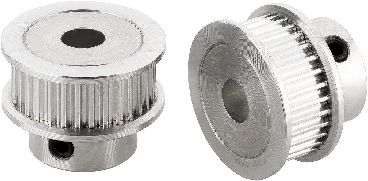 2x Timing Belt Wielen - 36 Tanden - Bore Diameter 6.35 mm