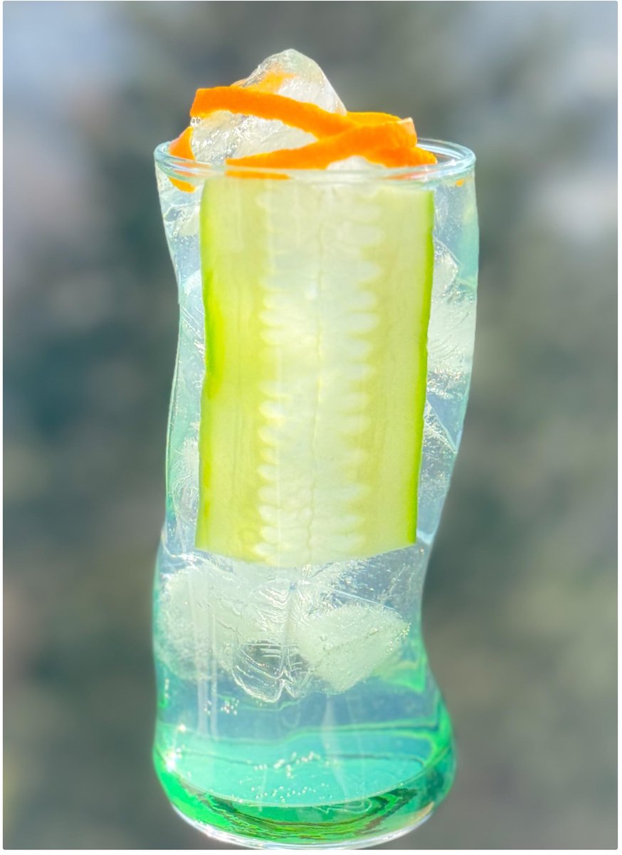 Gin Tonic glas - Recycled glas - 420 ml - Set van 4