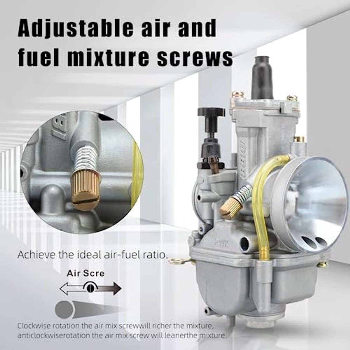 Off-Road Motor Carburettor - 26 met Mondstuk