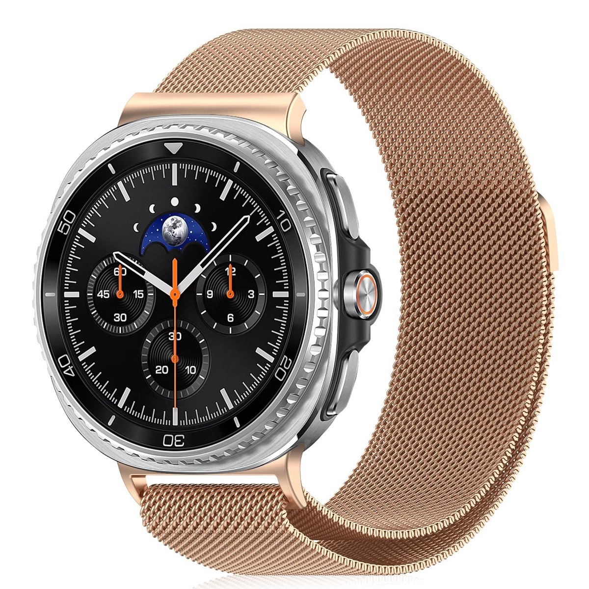 Magnetische Stalen Horlogeband - Voor Samsung Galaxy Watch 8 40/44mm