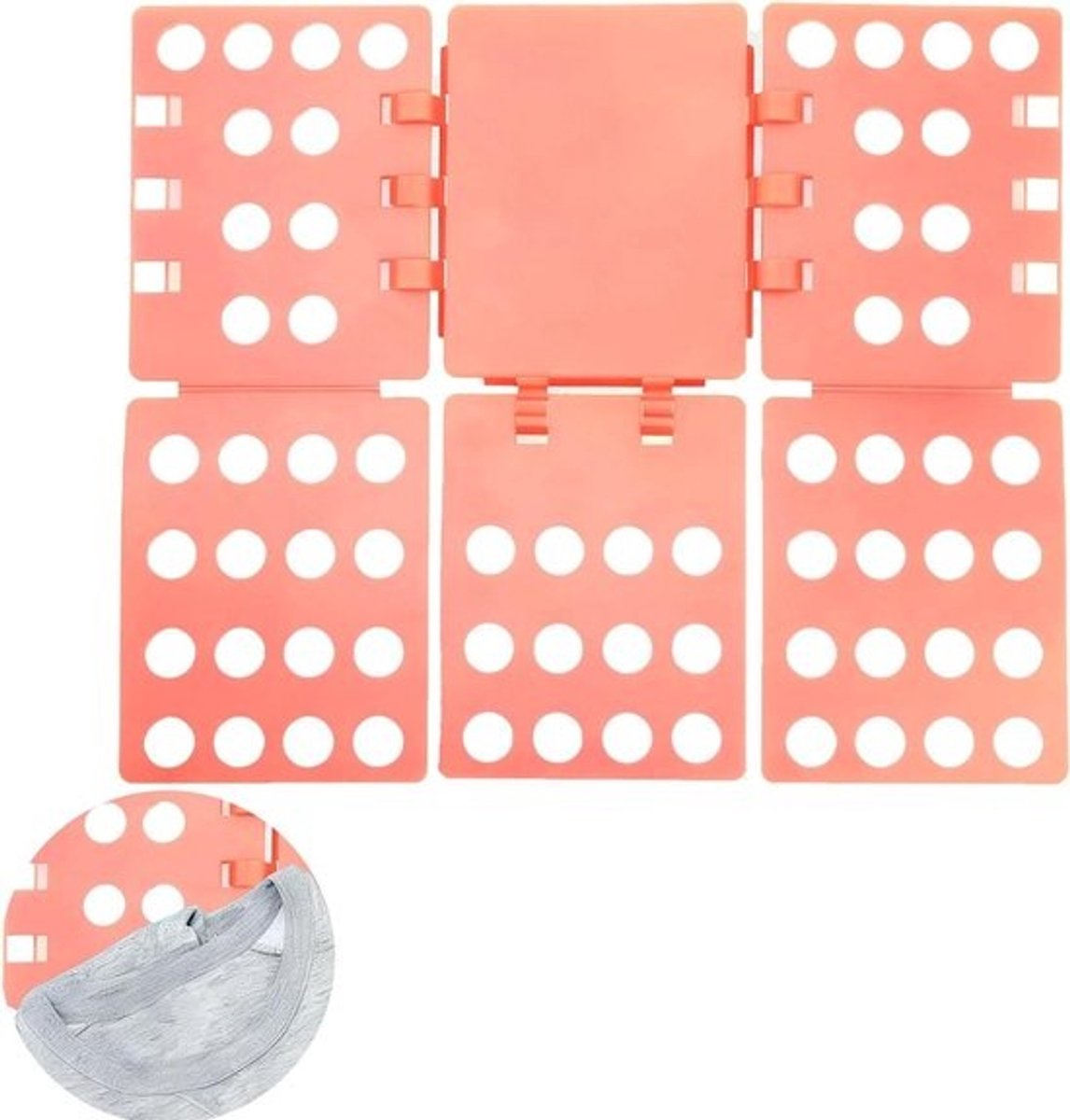 Vouwplank Kleding - Kleding Organizer Vouwer - Kleding Snel Vouwen - Ruimtebesparend Ontwerp - 28 x 22 x 3 cm