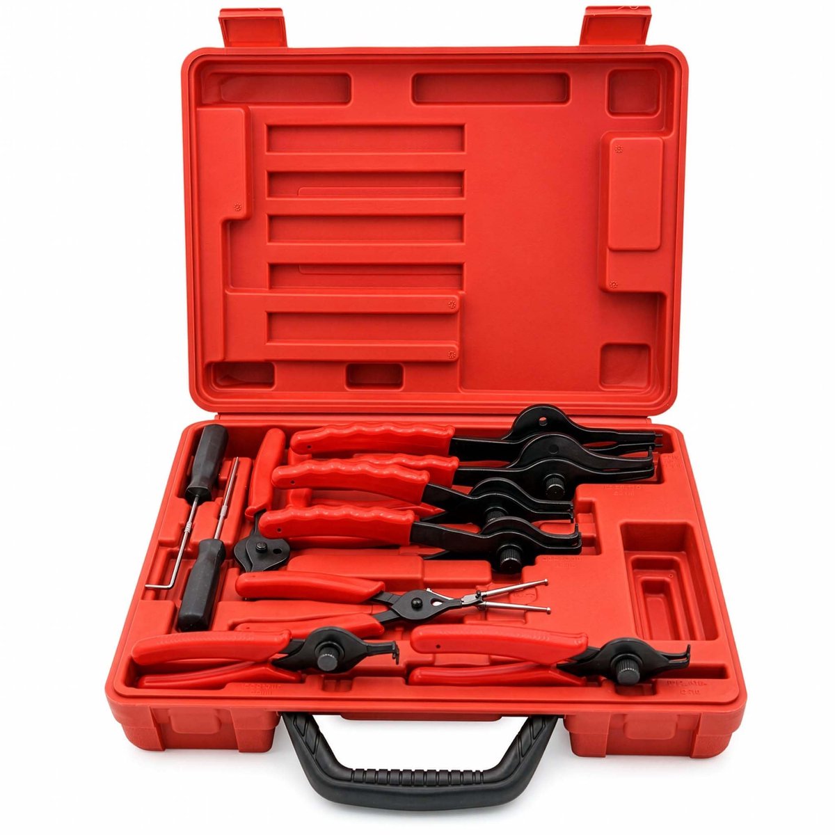 11-Delige Set Lock Ring Pliers - Voor Binnen- en Buitensluitringen
