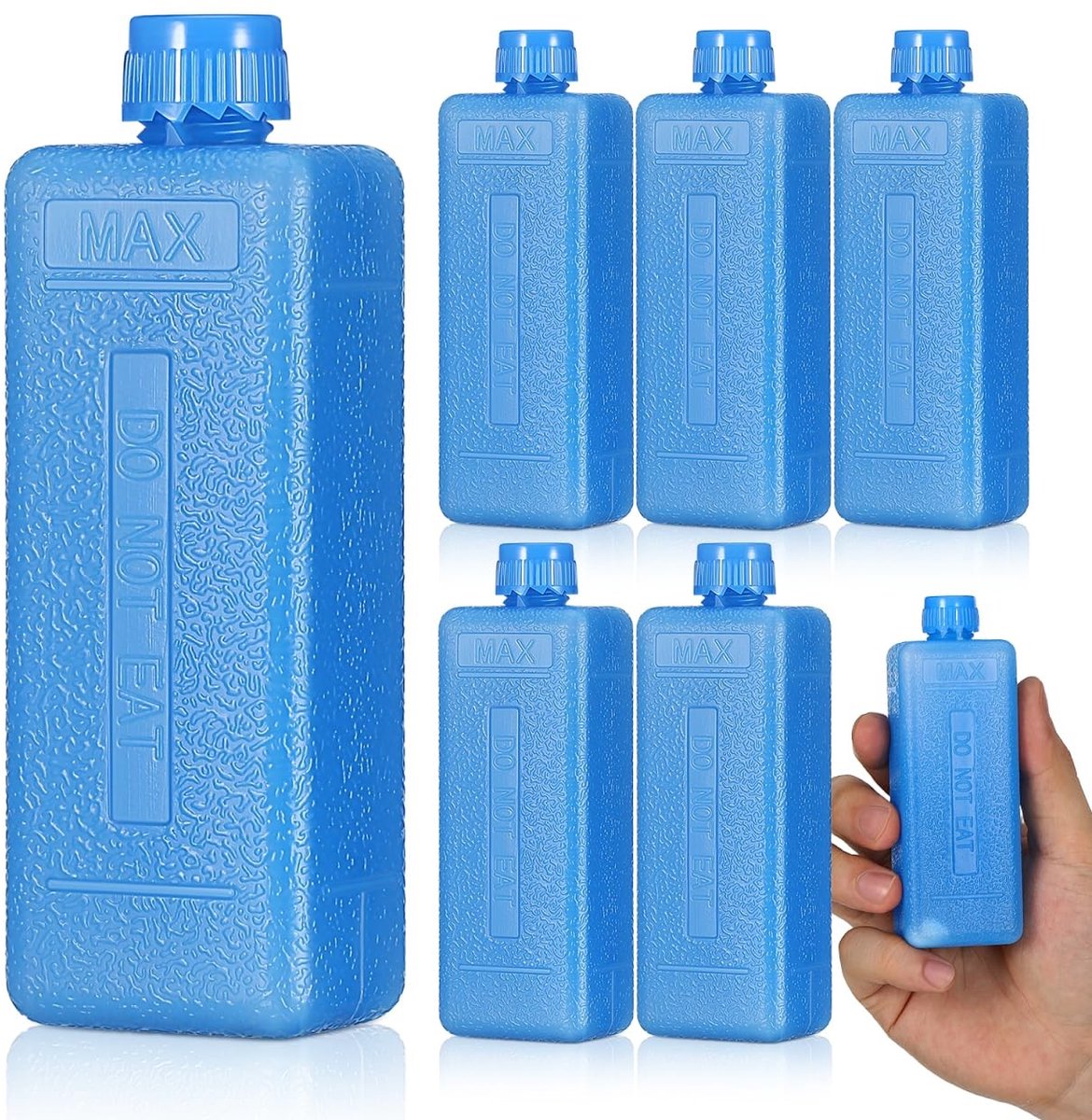 Mini Cooler Batterijen Set van 8 - Herbruikbare Koelelementen