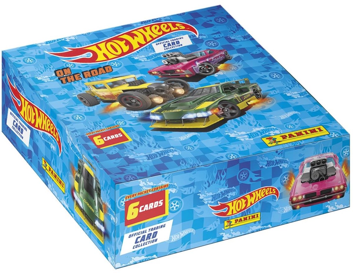 Hot Wheels Trading Cards Box - 24 Pakketten + 1 Limited Edition