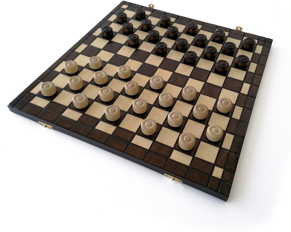 Vrouwen bordspel - Handgemaakt schaakbord 40 x 40 cm