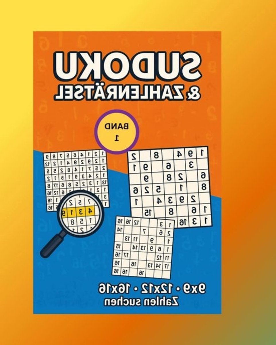 Sudoku Zahlensuchen Rätsel - Puzzelboek Logica - Hersenen Trainen - Verschillende Moeilijkheidsgraden - 6x9 Inch - Niet Gespecificeerd