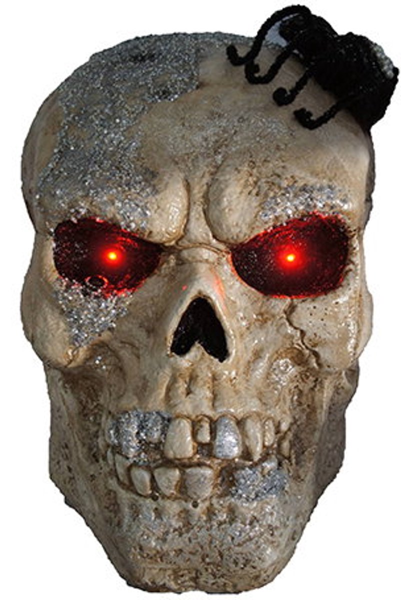 LED Skull Spider Halloween Buitengewoon Boet