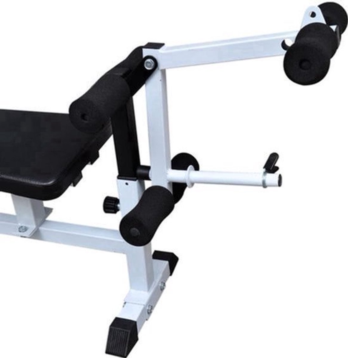 Halterbank – Fitnessbank – Trainingsbank – Bankdrukbank – Bench Press – Verstelbaar In 7 Standen – Stalen Frame Tot 80 kg Belastbaar
