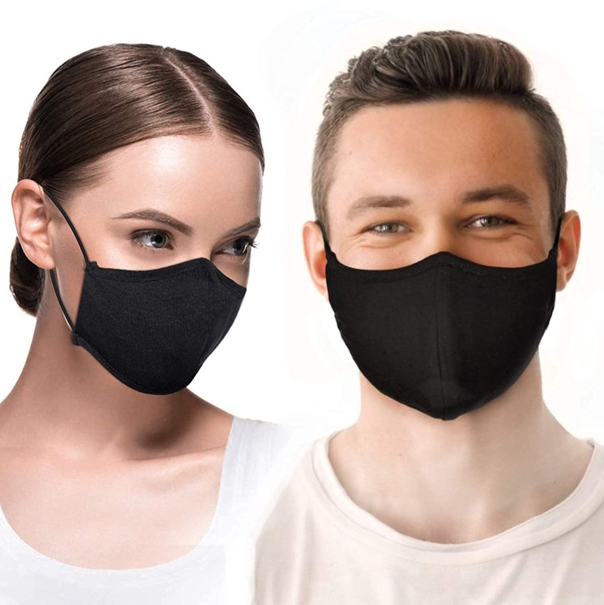 Beschermende Mondmaskers - 3-Laags en Wasbaar